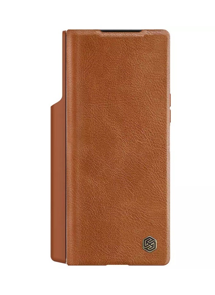 Nillkin Qin Pro Leather case for Samsung Galaxy Z Fold 6 5G - Brown