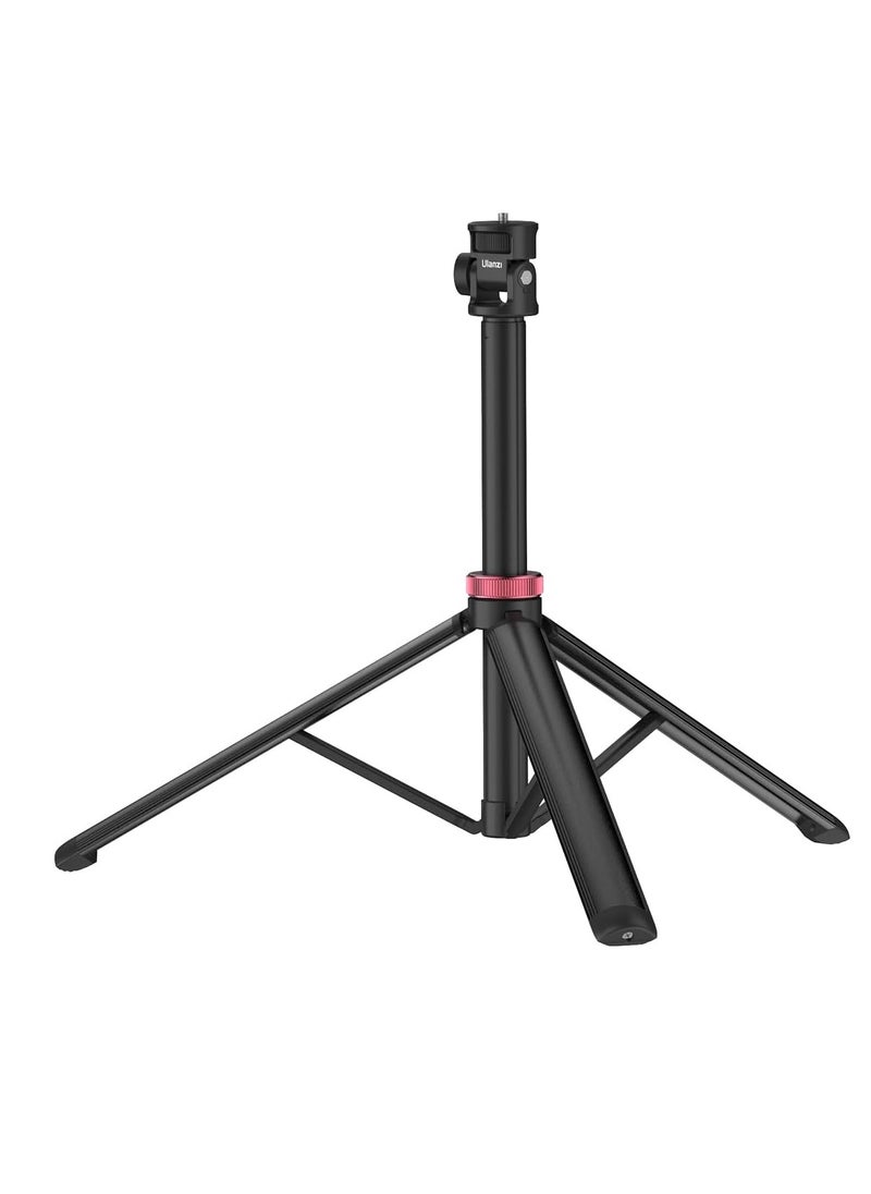 Ulanzi MT-79 Portable Travel Adjustable Light Stand Adjustable Head Aluminum & Plastic Material Anti Slip Mats Compatible with Ulanzi LT028 LT023 550g 1Kg Payload 8 Sections Height 36cm to 205cm