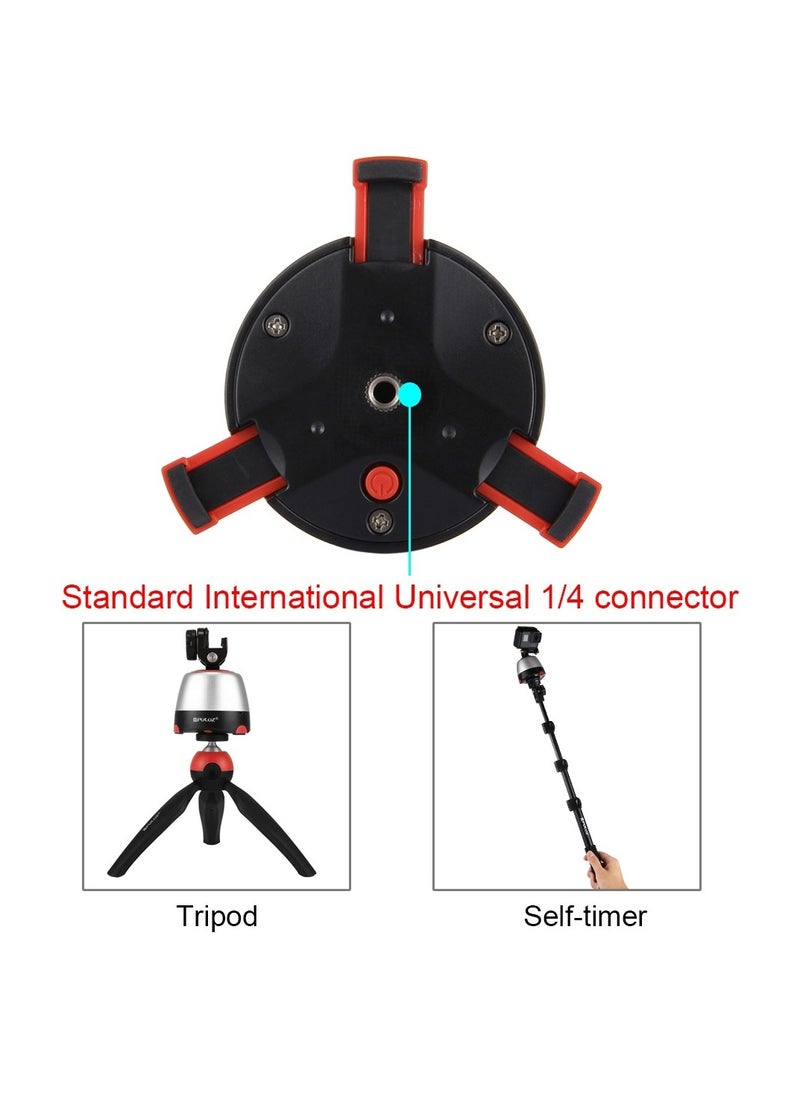 PULUZ Electronic 360 Degree Rotation Panoramic Head with Remote Controller for Smartphones, GoPro, DSLR Cameras