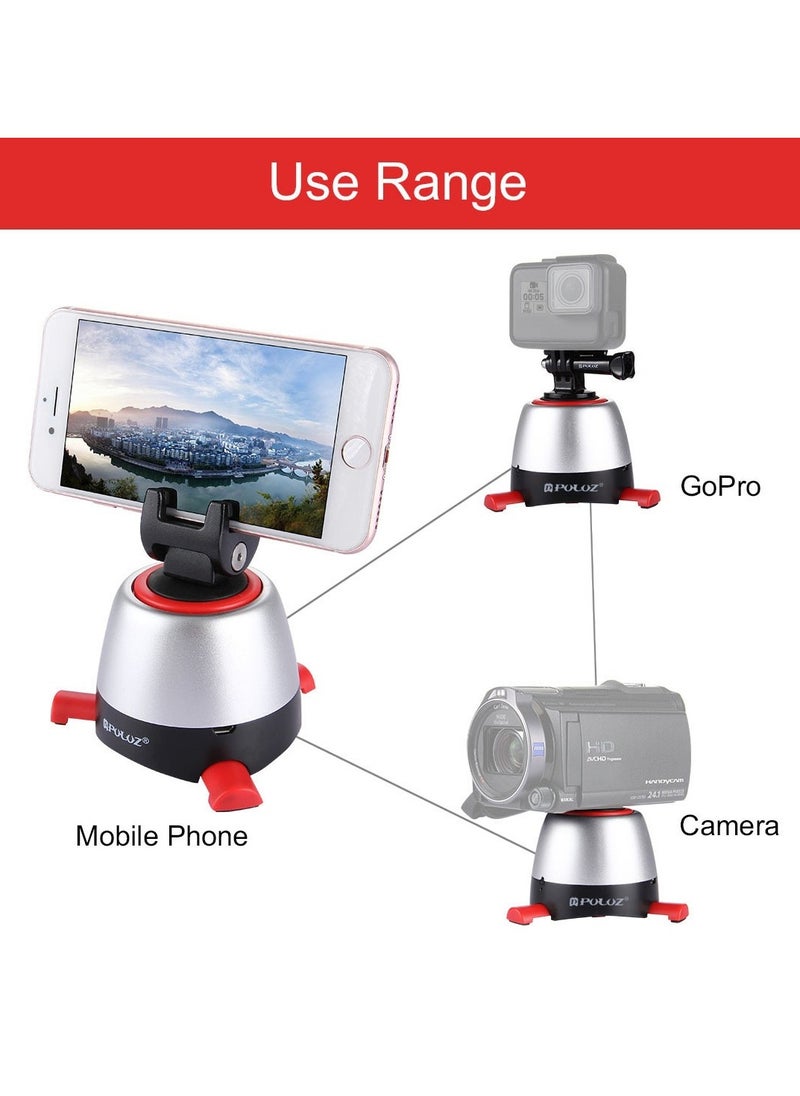 PULUZ Electronic 360 Degree Rotation Panoramic Head with Remote Controller for Smartphones, GoPro, DSLR Cameras