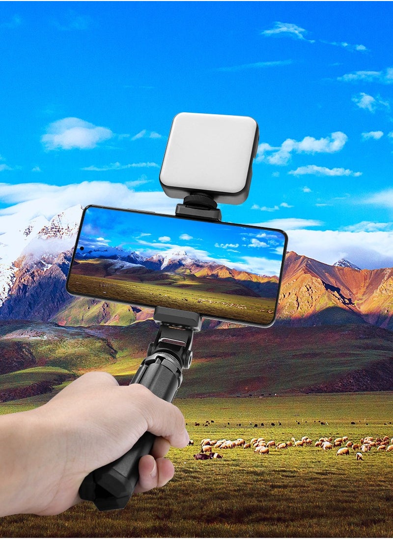 PULUZ Z-axis 360 Rotation Cold Shoes Aluminum Alloy Phone Clamp Holder Bracket