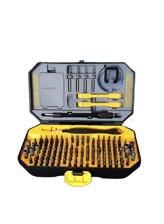 145 in 1 Jakemy JM-8183 Precision Screwdriver Set Magnetic Replaceable Bits Sockets Spudger Opening Tool Tweezer for Smartphones PC Electronics