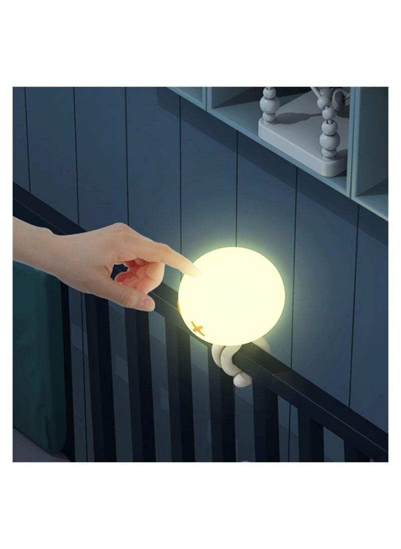 Night Light, Rechargeable LED Night Light for Baby, Dimmable Baby Touch Control Lights with Charging, Lovely Jellyfish Shape