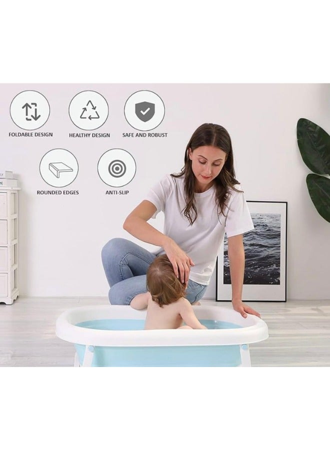 Splash N' Store Newborn-to-Toddler Foldable Bathtub