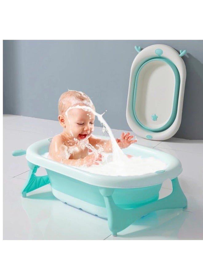 Splash N' Store Newborn-to-Toddler Foldable Bathtub