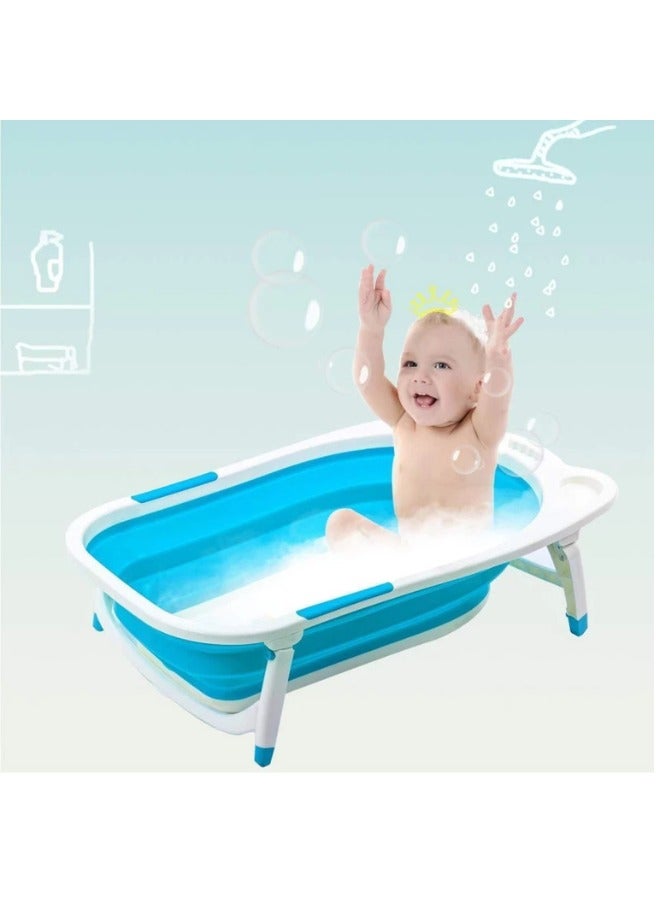 Splash N' Store Newborn-to-Toddler Foldable Bathtub