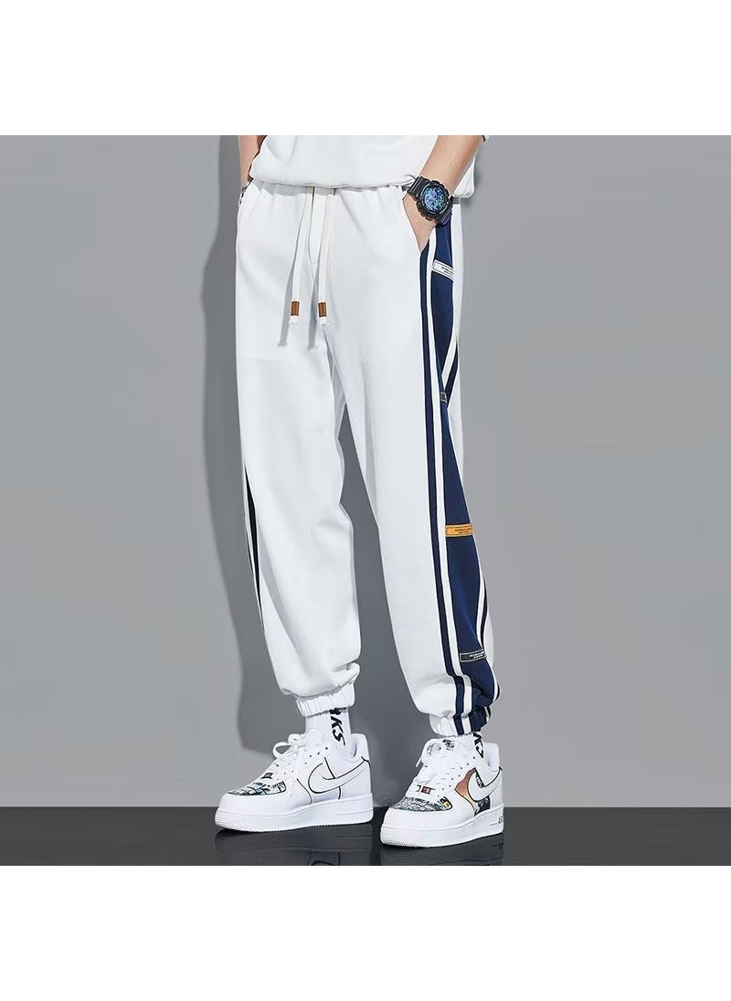 Korean Style Loose Sweatpants Grey