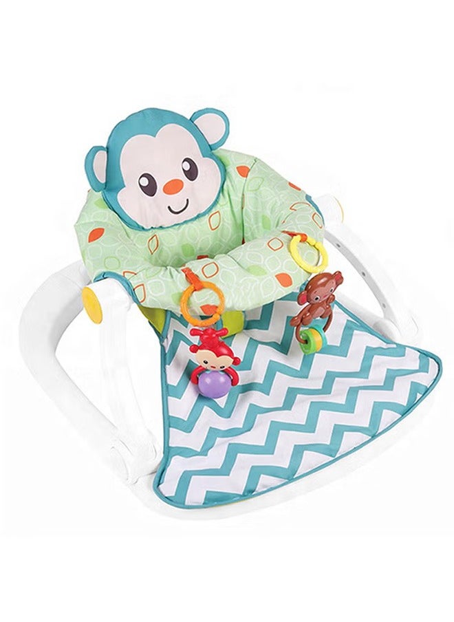 Portable Baby Floor Seat, Foldable Design, Safe, Reliable And Colorful