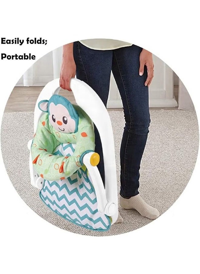 Portable Baby Floor Seat, Foldable Design, Safe, Reliable And Colorful