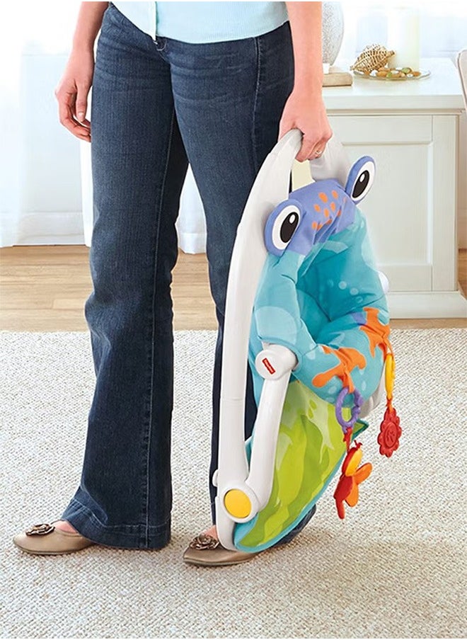 Portable Baby Floor Seat Frog Theme Game Cushion