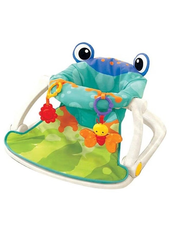 Portable Baby Floor Seat Frog Theme Game Cushion