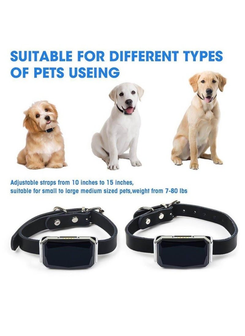 G12 GPS Smart Anti Lost Pet Collar with Microphone Universal Waterproof GPS Location Collar for Cats and Dogs Real Time Positioning Tracker Device