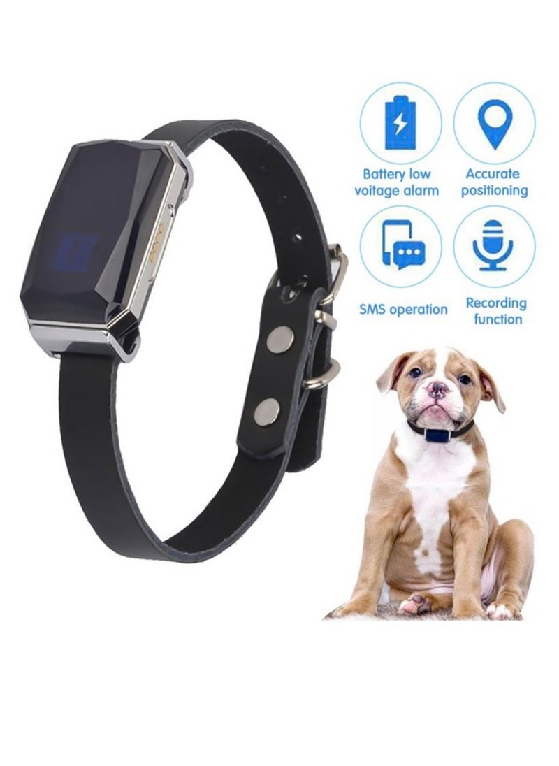 G12 GPS Smart Anti Lost Pet Collar with Microphone Universal Waterproof GPS Location Collar for Cats and Dogs Real Time Positioning Tracker Device