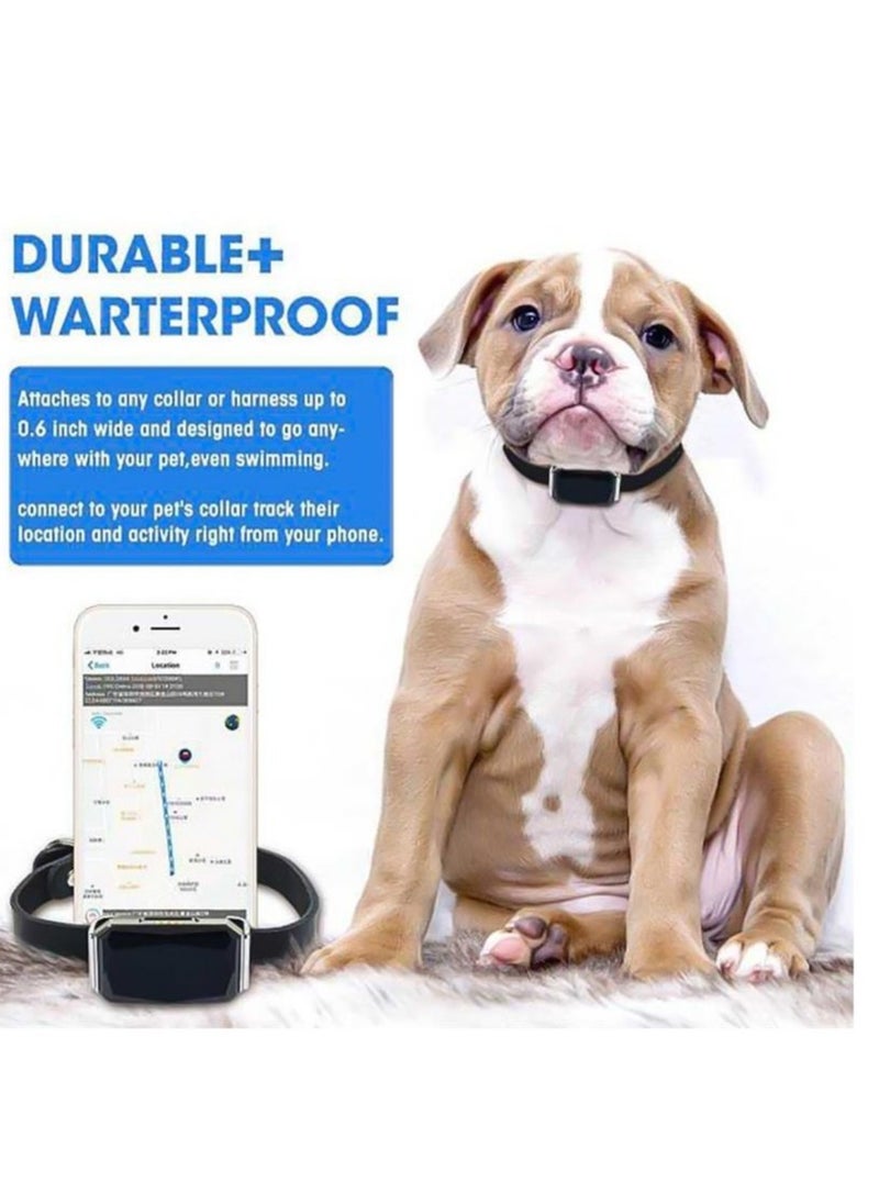 G12 GPS Smart Anti Lost Pet Collar with Microphone Universal Waterproof GPS Location Collar for Cats and Dogs Real Time Positioning Tracker Device