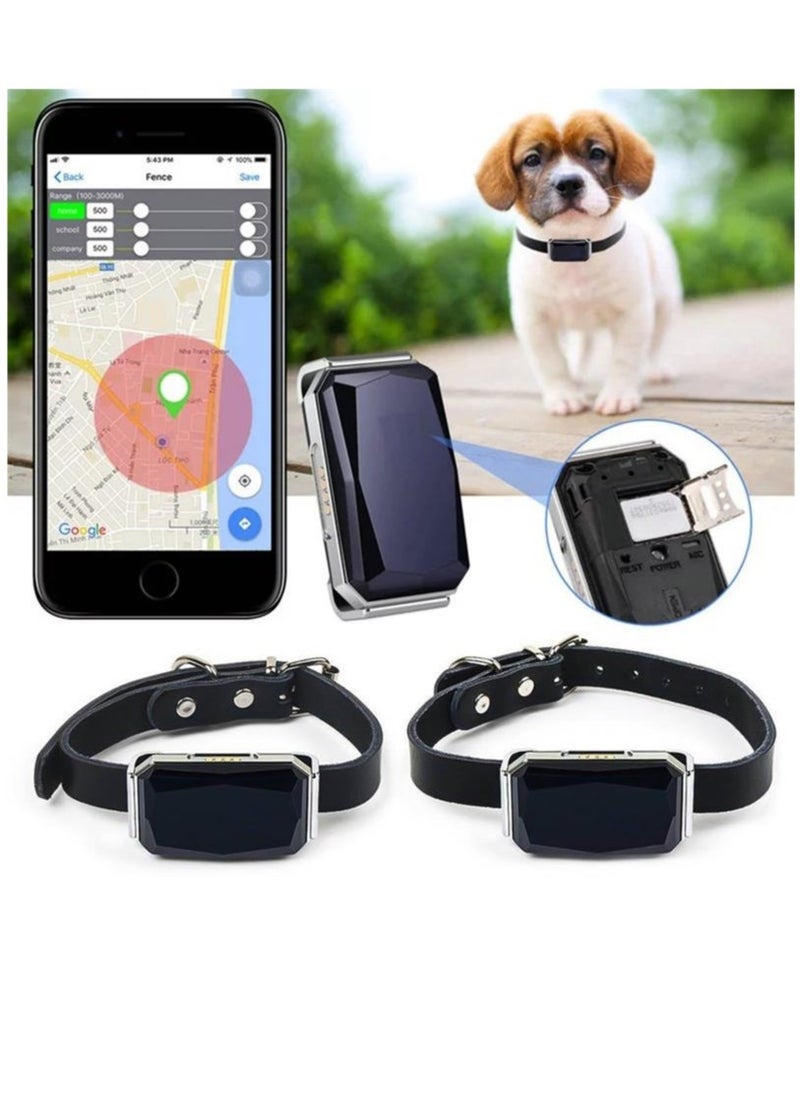 G12 GPS Smart Anti Lost Pet Collar with Microphone Universal Waterproof GPS Location Collar for Cats and Dogs Real Time Positioning Tracker Device