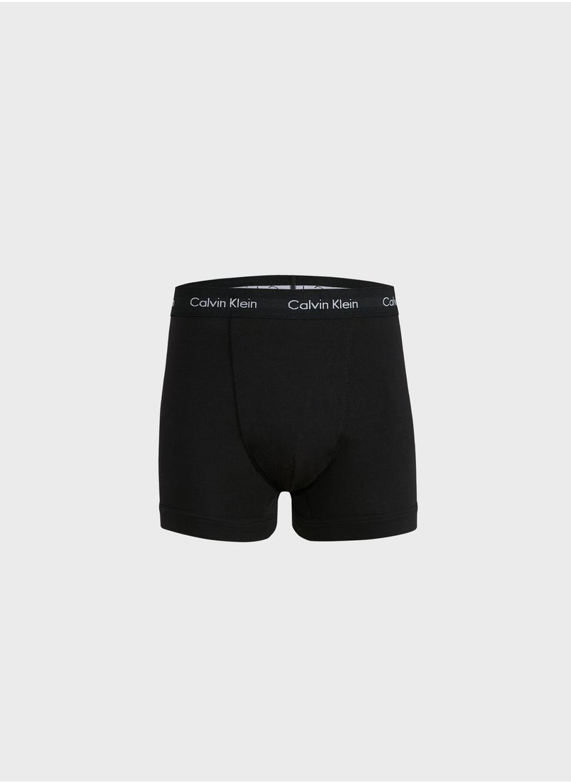 3 Pack Logo Band Trunks