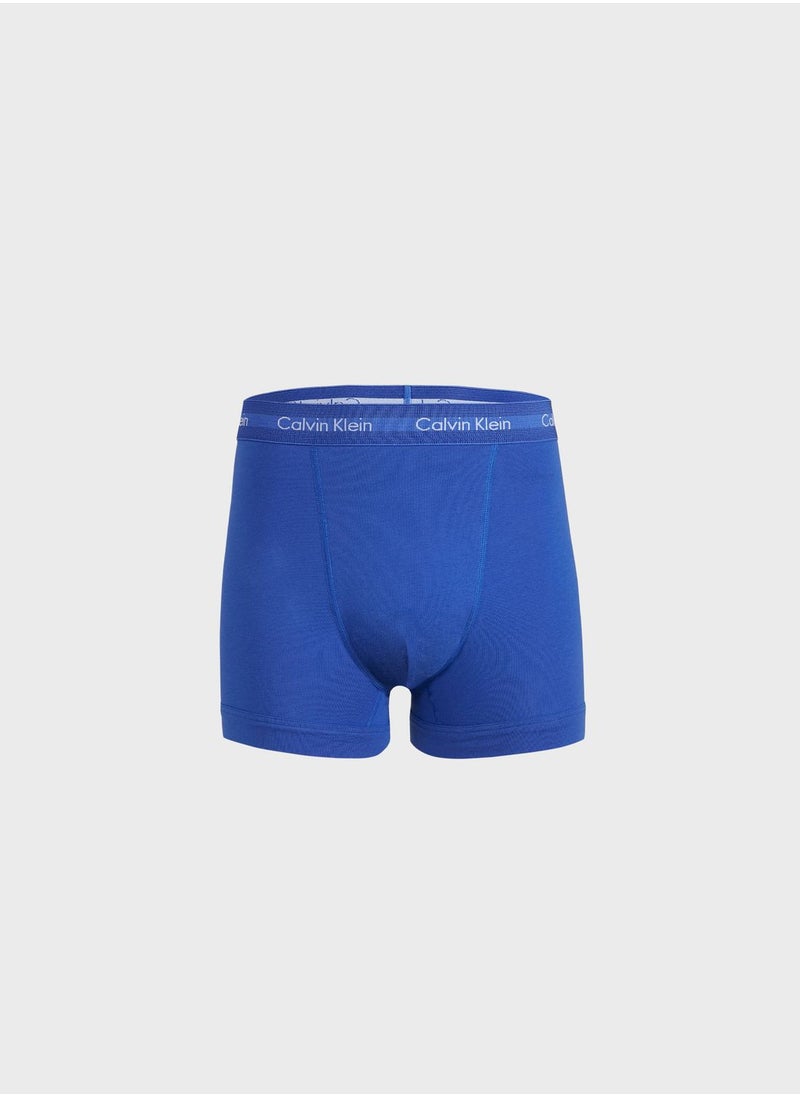 3 Pack Logo Band Trunks