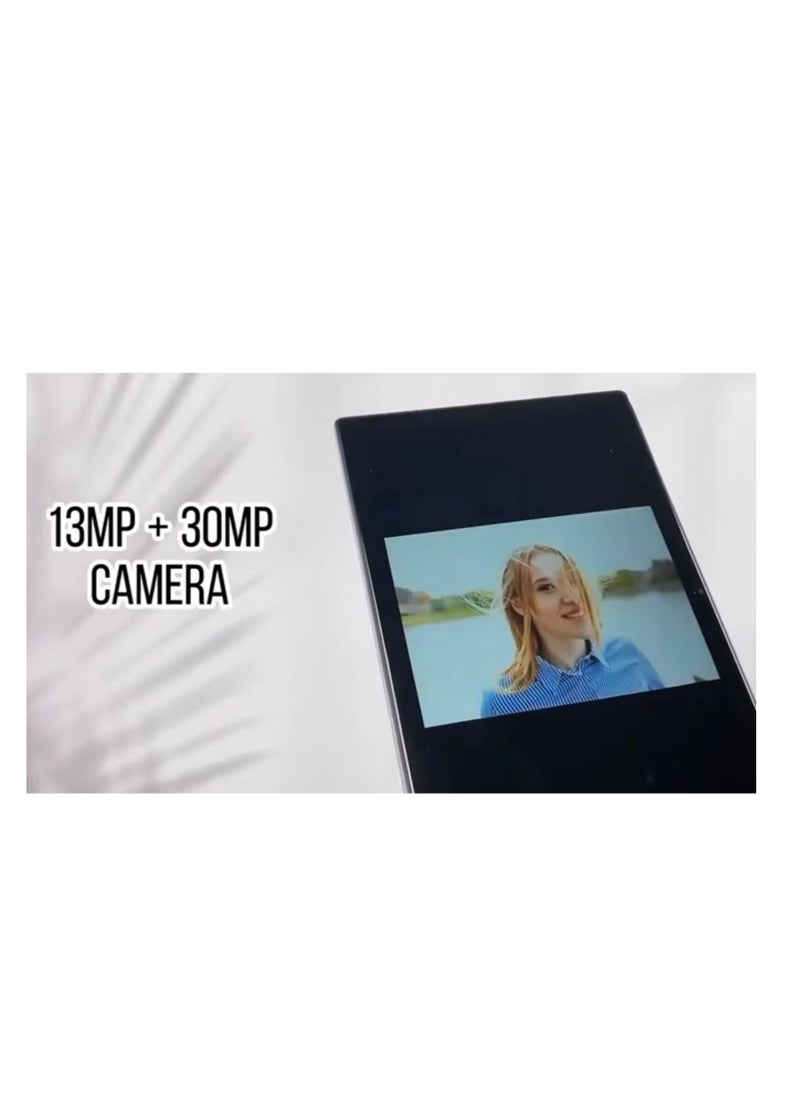 10.1 -Inch Smart Tablet U24 PRO Android 13 Tablet With 1TB Storage and 16GB RAM Quad Core Wi-Fi LTE Dual Sim with Touch Pen and Keyboard - Black