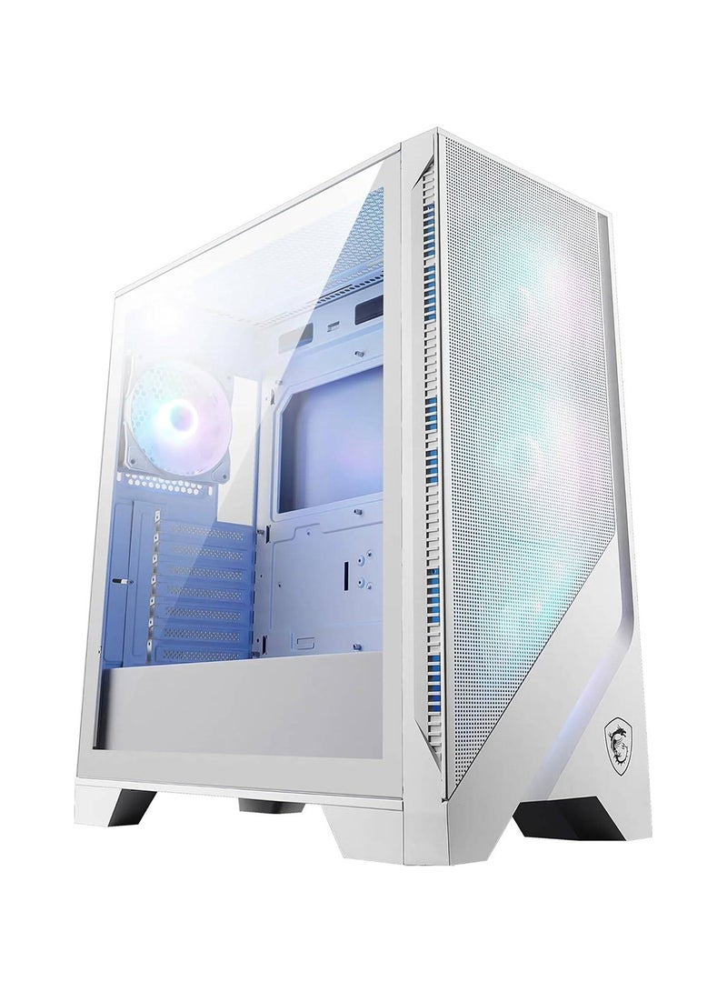 MAG Forge 320R Airflow ATX Mid Tower Computer Case, 4x Pre-Installed Case Fans, Up to 360mm Radiator Support, 3.5