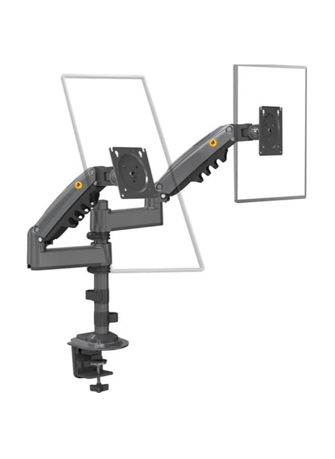 North Bayou H180 Dual Screen Desktop Mount 22