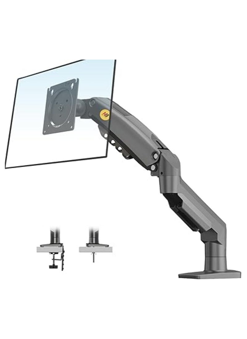 NB Monitor Mount Fits 4.4 to 19.8lbs Computer Monitors Adjustable Stand with Tilt Rotation Swivel Function Desk Mount F80