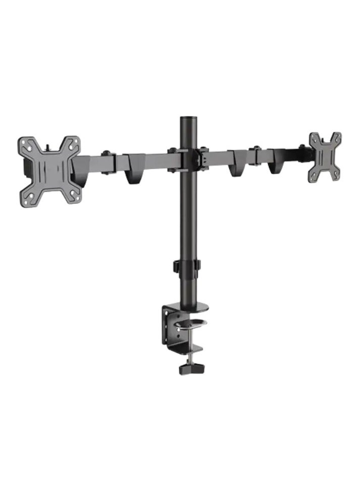 Kaloc KLC-DW220-J Dual Monitor Desk Mount Stand up to 27-Inches