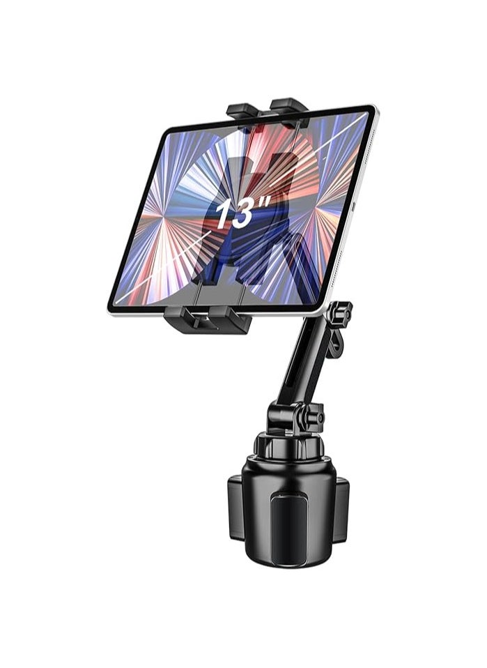 Holder Car Tablet Mount, iPad Mount Holder for Car/Truck, 360° Rotation Adjustable Universal Tablet Stand Cradle Compatible with iPad Pro Air Mini, Galaxy Tabs, Cell Phones, 4-12.9