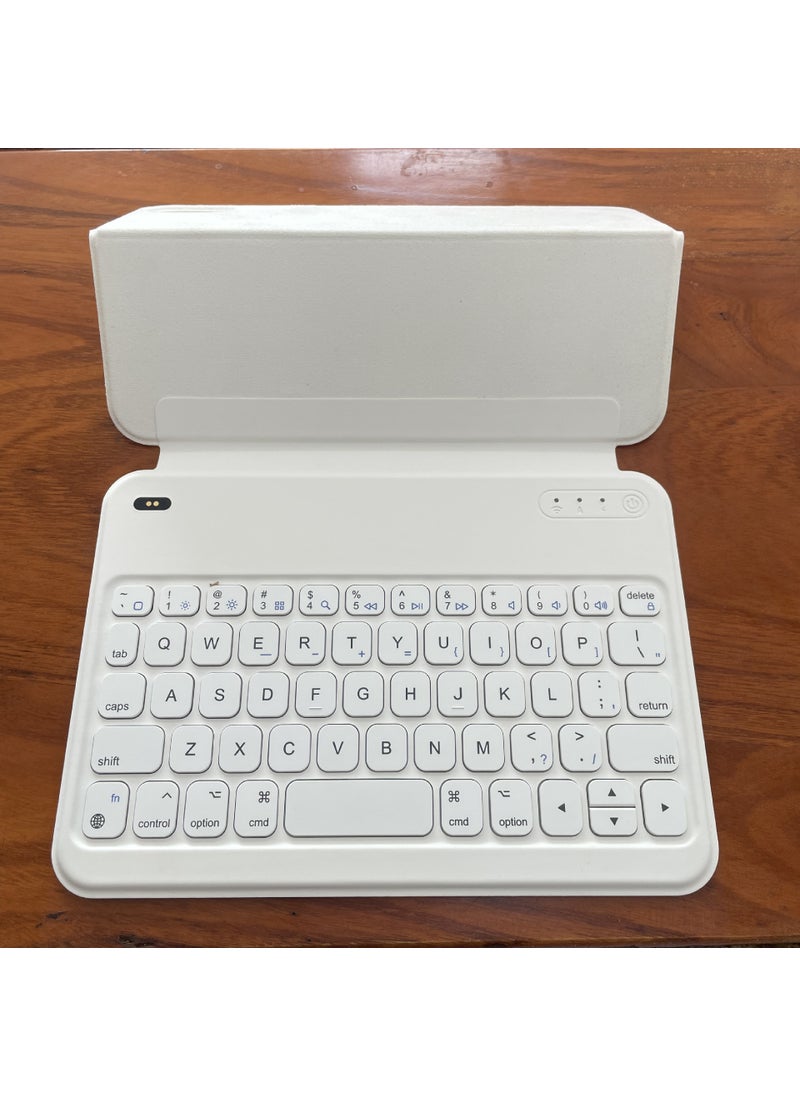 For Apple ipad floating wonderful magnetic keyboard new Pro11/12.9 Bluetooth keyboard air11 touch White (without touch) ipadmini7/mini6