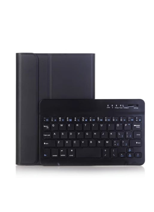 Spanish Bluetooth Keyboard Case for Samsung Galaxy Tab S6 10.5-inch T860 Black protective cover + square keyboard