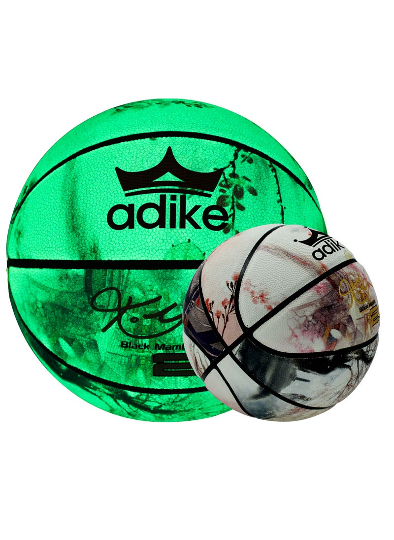 Kobe Basketball for Kids Gift No. 5 y logo (chinese style) luminous model comes with accessories