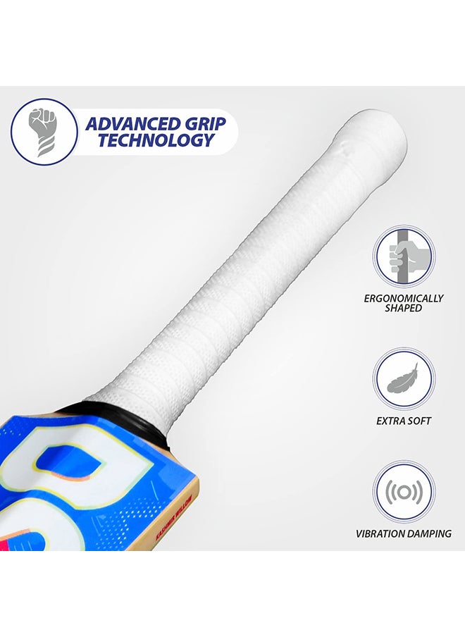 Intense Force Cricket Bat For Mens and Boys | Size -6 | Material: Kashmir Willow | Lightweight | Free Cover | Ready to play | For Intermediate Player | Ideal For Leather Ball