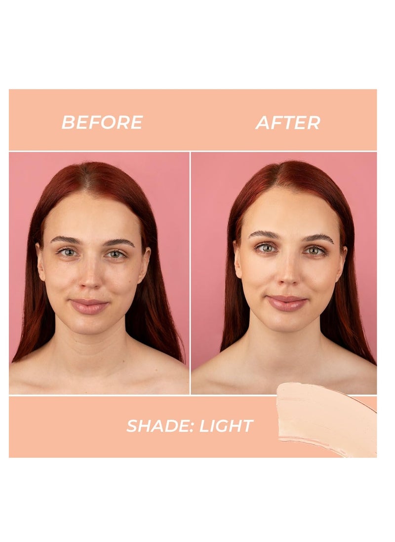 MCoBeauty Miracle BB Cream, Light, Skin-Perfecting Coverage for Effortless Beauty, Vegan, Cruelty Free Cosmetics