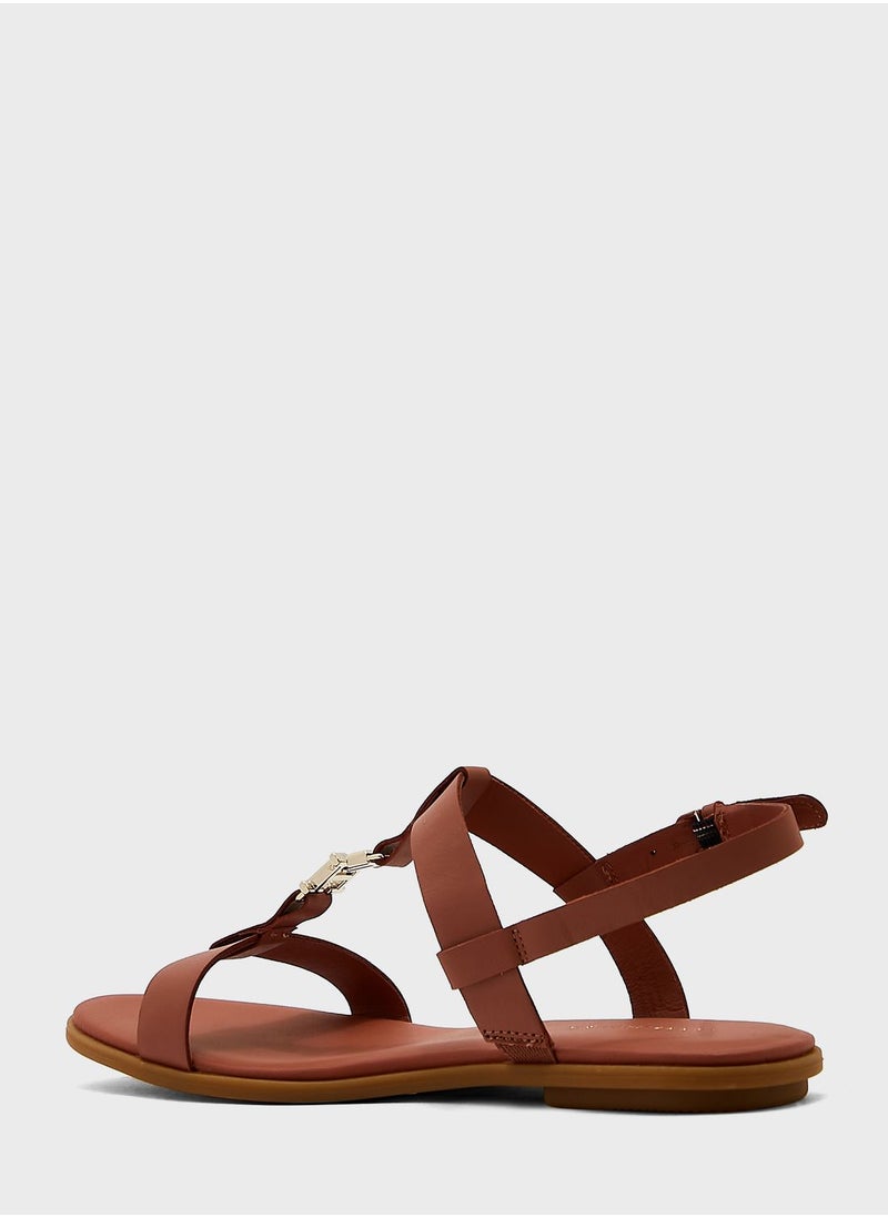 Multi Strap Flat Sandals