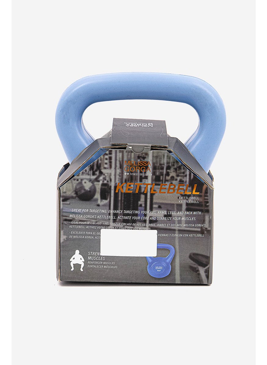 Women Kettlebell 5 lbs, Light Blue