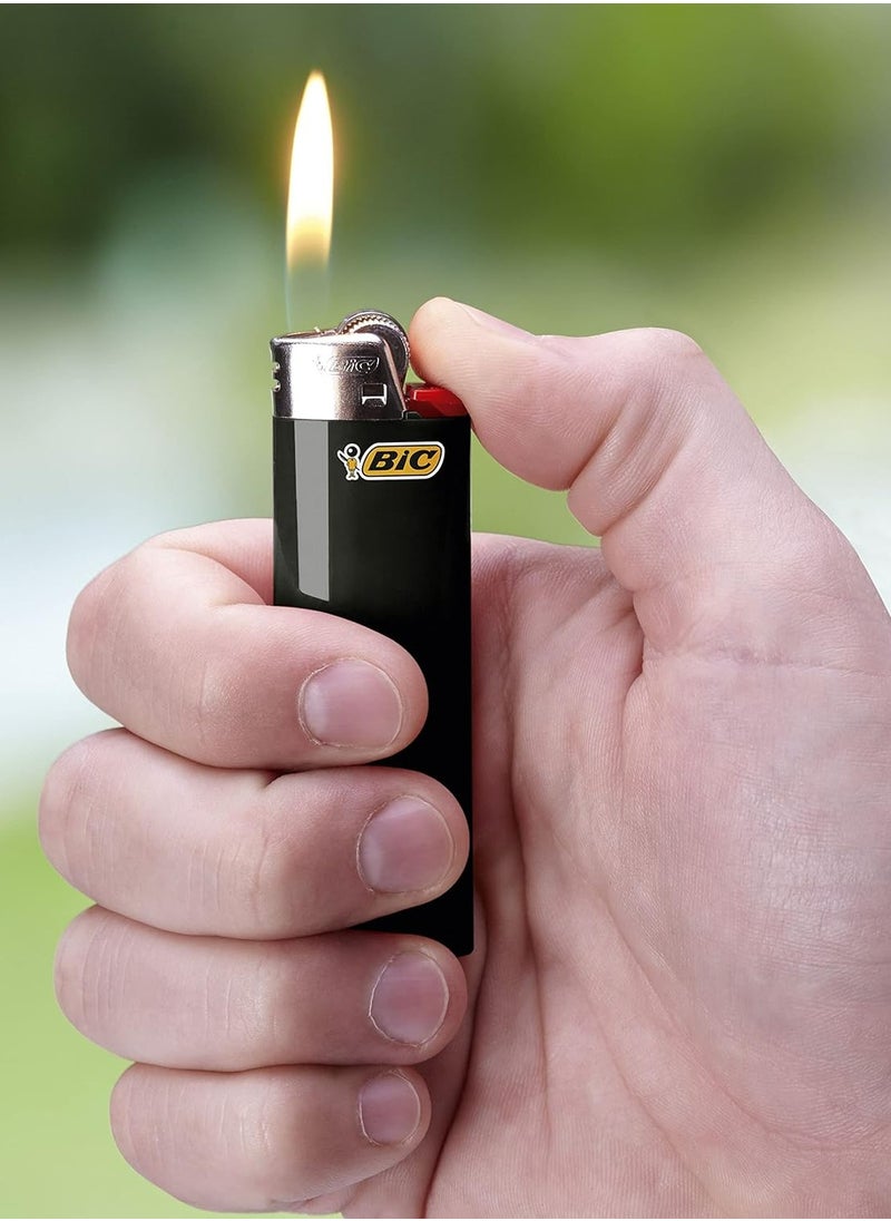 BIC MAXI J6 Pocket Lighter – Pack of 50 Reliable and Long-Lasting Lighters