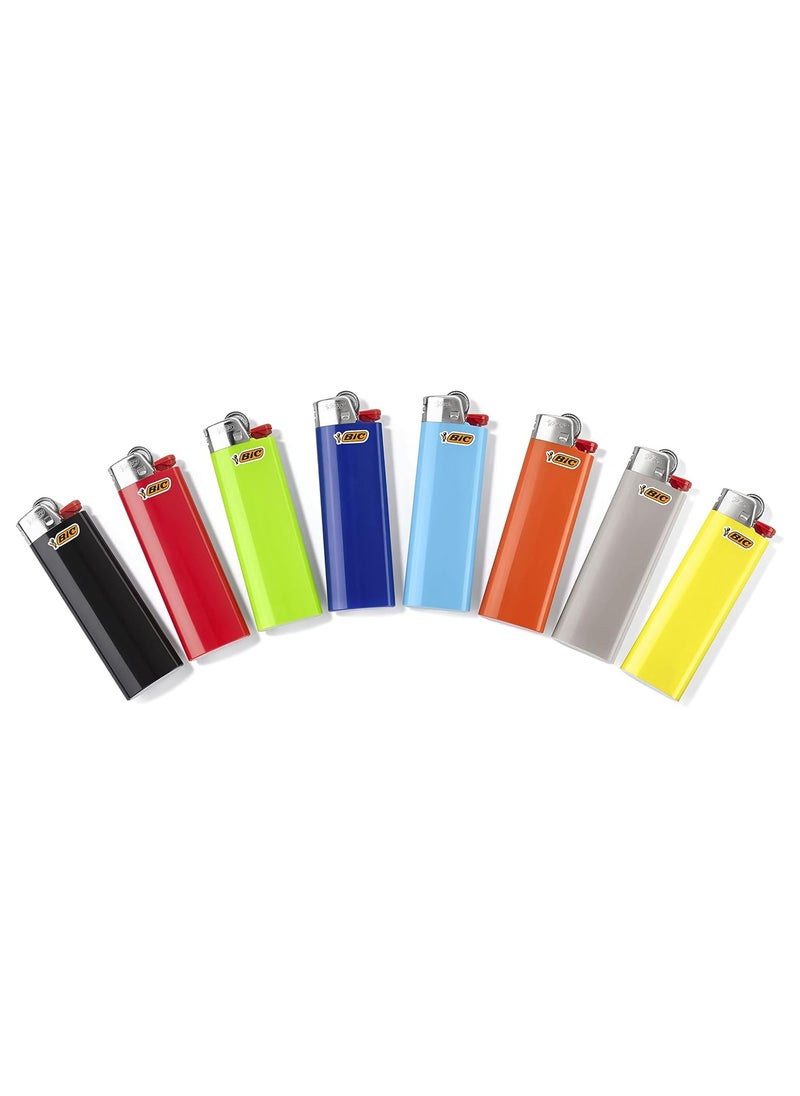 BIC MAXI J6 Pocket Lighter – Pack of 50 Reliable and Long-Lasting Lighters