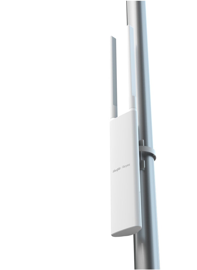 Ruijie Reyee RG-RAP52-OD Outdoor Wi-Fi 5 AC1300 Dual-Band Access Point - Mesh, IP65 Weatherproof, Detachable Antennas for Villas and Businesses