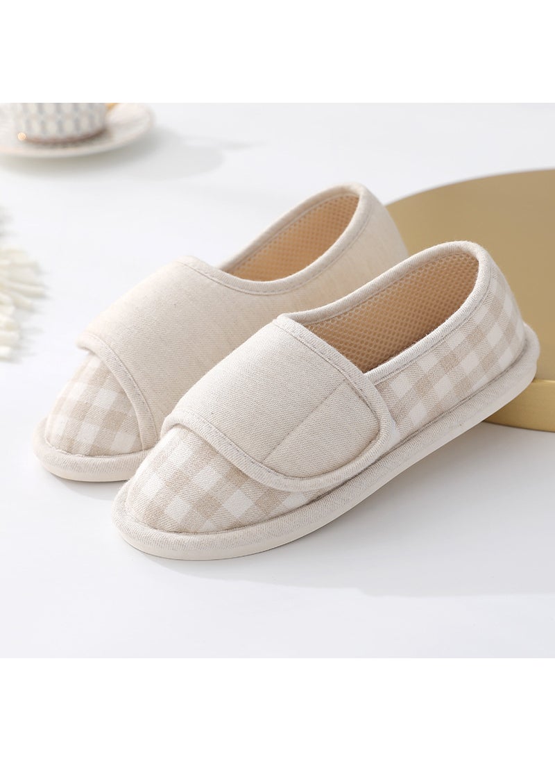 Spring Autumn Maternity Home Shoes Non-Slip Soft SoleLight gray Light gray