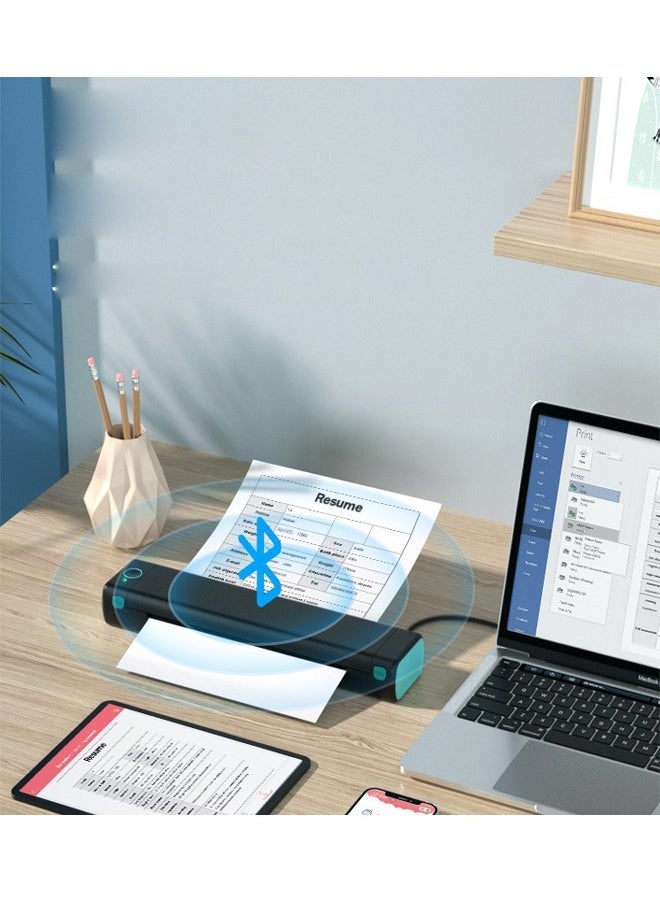Portable A4 Document Scanner with Type-C Interface – Lightweight, Rechargeable, and Easy-to-Use
