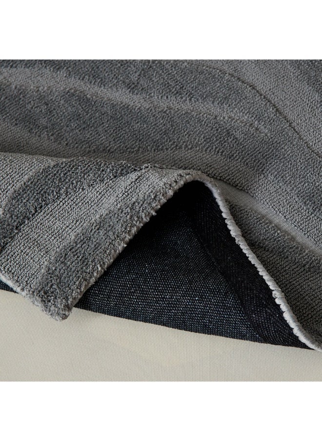 Milton Waves Knitted Microfiber Rug 150 X 200 Cm