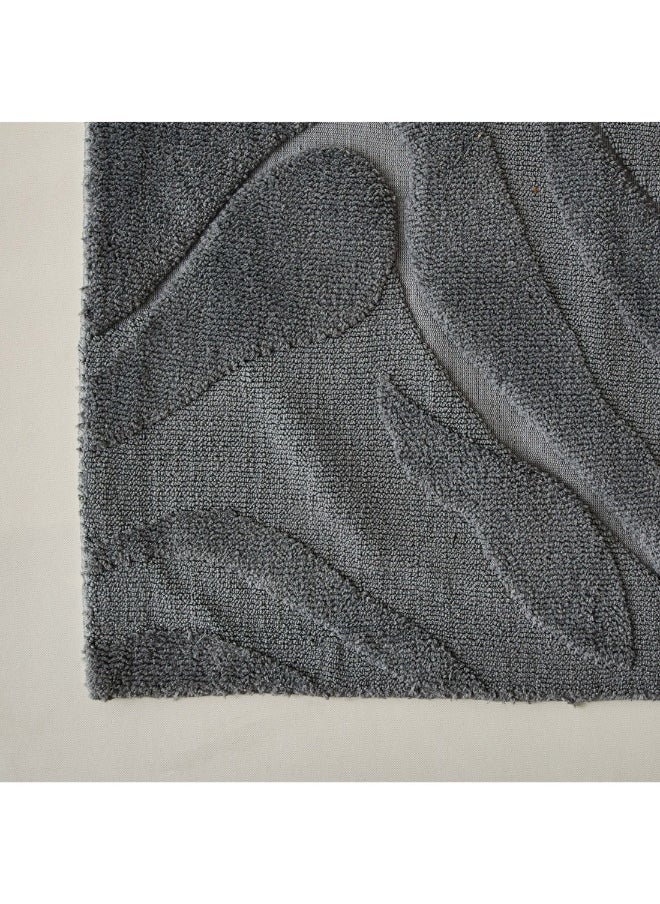 Milton Waves Knitted Microfiber Rug 150 X 200 Cm