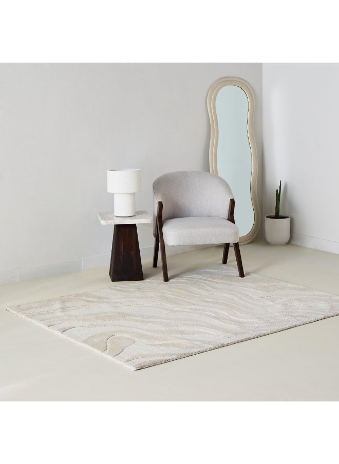 Milton Waves Knitted Microfiber Rug 150 X 200 Cm