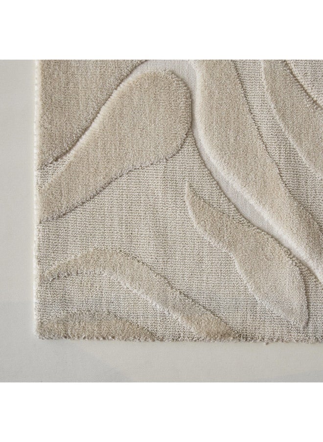 Milton Waves Knitted Microfiber Rug 150 X 200 Cm
