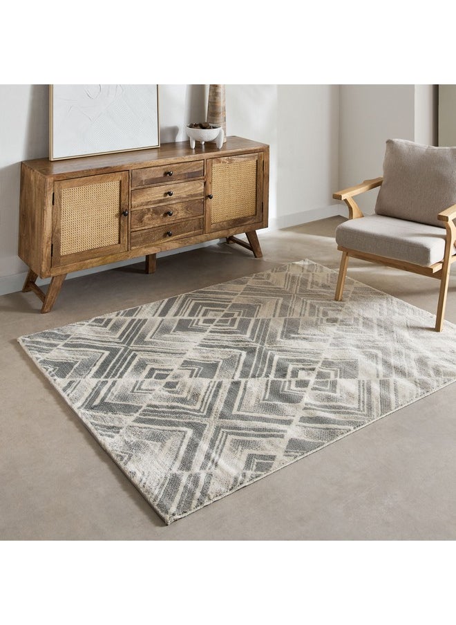 Mahreen Bloom Stain Resistant Polypropylene Rug 150 x 200 cm