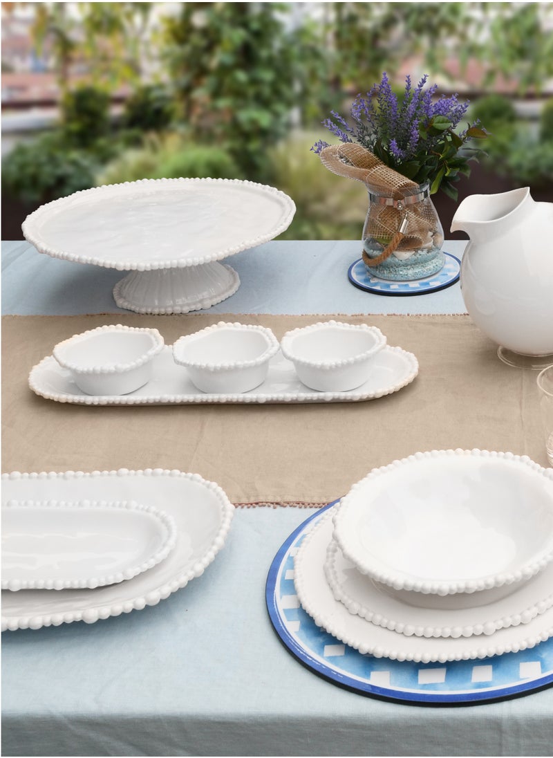 Baci Milano Cake Stand - White