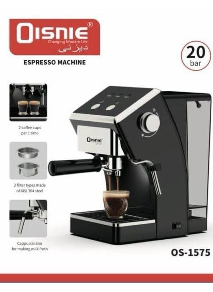 Automatic Coffee Machine Mini Milk Container Italian Espresso Coffee Making Machine