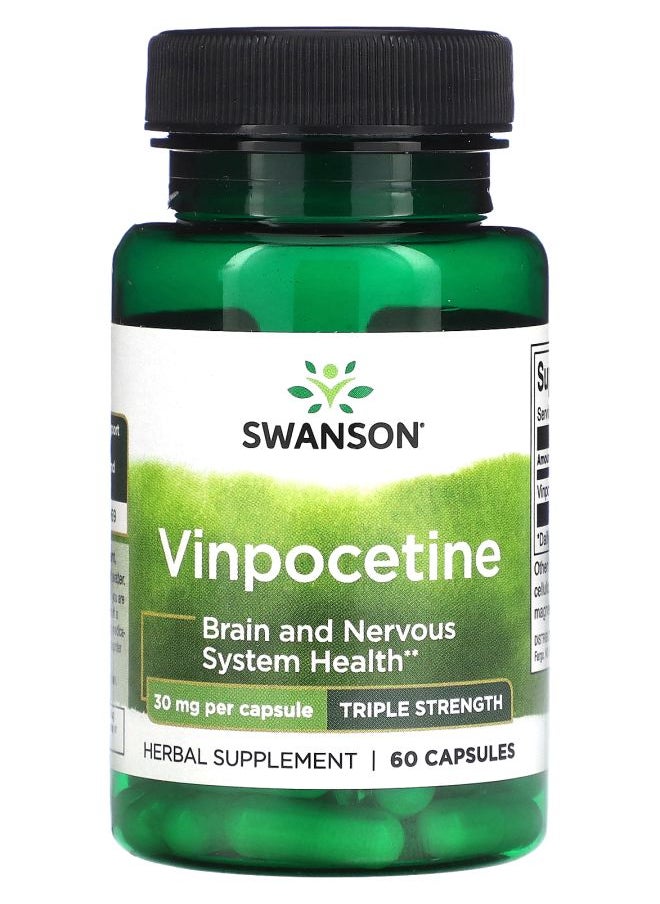 Vinpocetine 30 mg 60 Capsules
