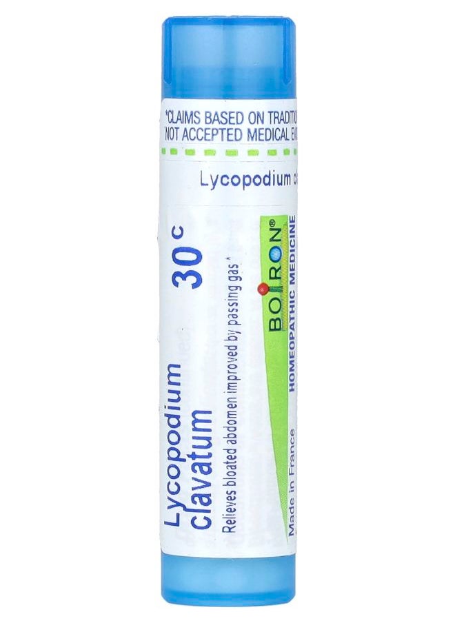 Lycopodium Clavatum 30C Bloat & Gas Relief Approx 80 Pellets