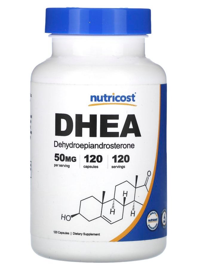 DHEA 50 mg 120 Capsules