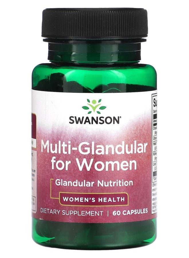 Multi-Glandular for Women 60 Capsules